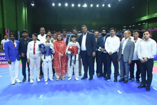 चौथी कैडेट एंड जूनियर नेशनल चैंपियनशिप (Kyorugi & Poomsae) का किया शुभारंभ