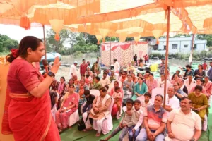 विधानसभा अध्यक्ष उत्तराखंड एवं कोटद्वार विधायक ऋतु खण्डूडी भूषण ने वार्ड नं० 32 शिवराजपुर में सड़क का किया उद्घाटन