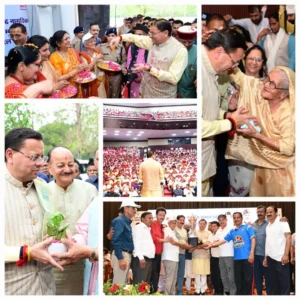 मुख्यमंत्री ने हल्द्वानी में वरिष्ठ नागरिक सम्मान एवं खेल समारोह में किया प्रतिभाग