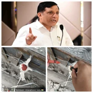 अवैध निर्माणों पर एमडीडीए का शिकंजा, ऋषिकेश में तीन निर्माणाधीन भवन सील